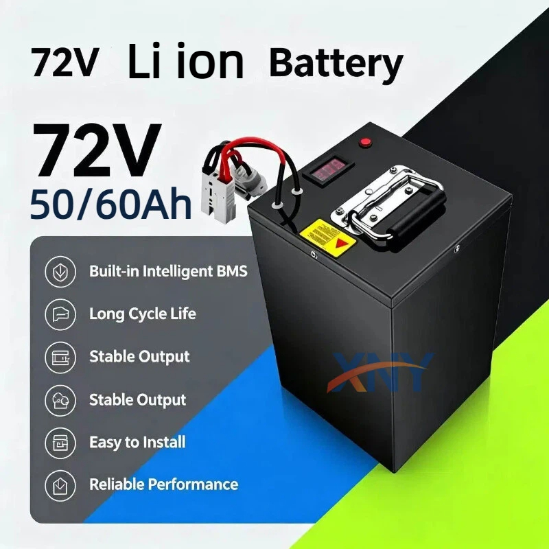 Lithium-ion battery 72v 50ah 6 - đánh giá và giá 72V 40Ah Lifepo4 Battery Pack