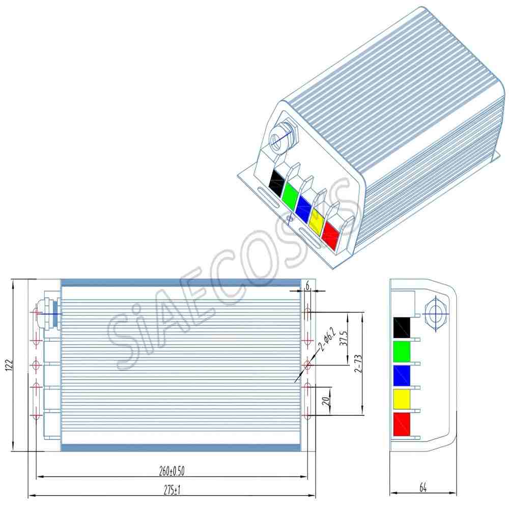 Sabvoton SVMC72150 V2 3000W 40 - đánh giá và giá Kelly Kls7230S Controller