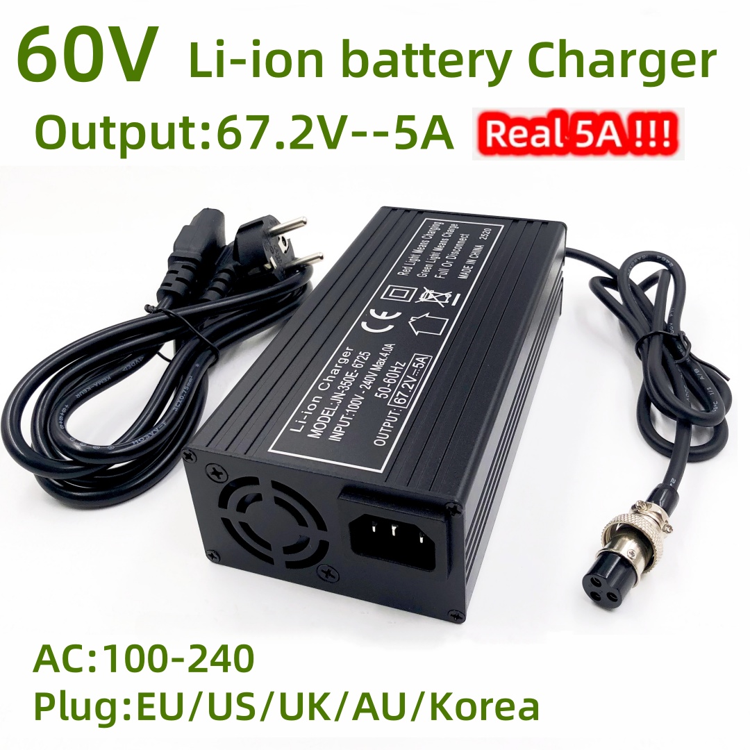 Bộ sạc nhanh 67.2V 5A, dùng ch - đánh giá và giá 84V 20A Smart Charger