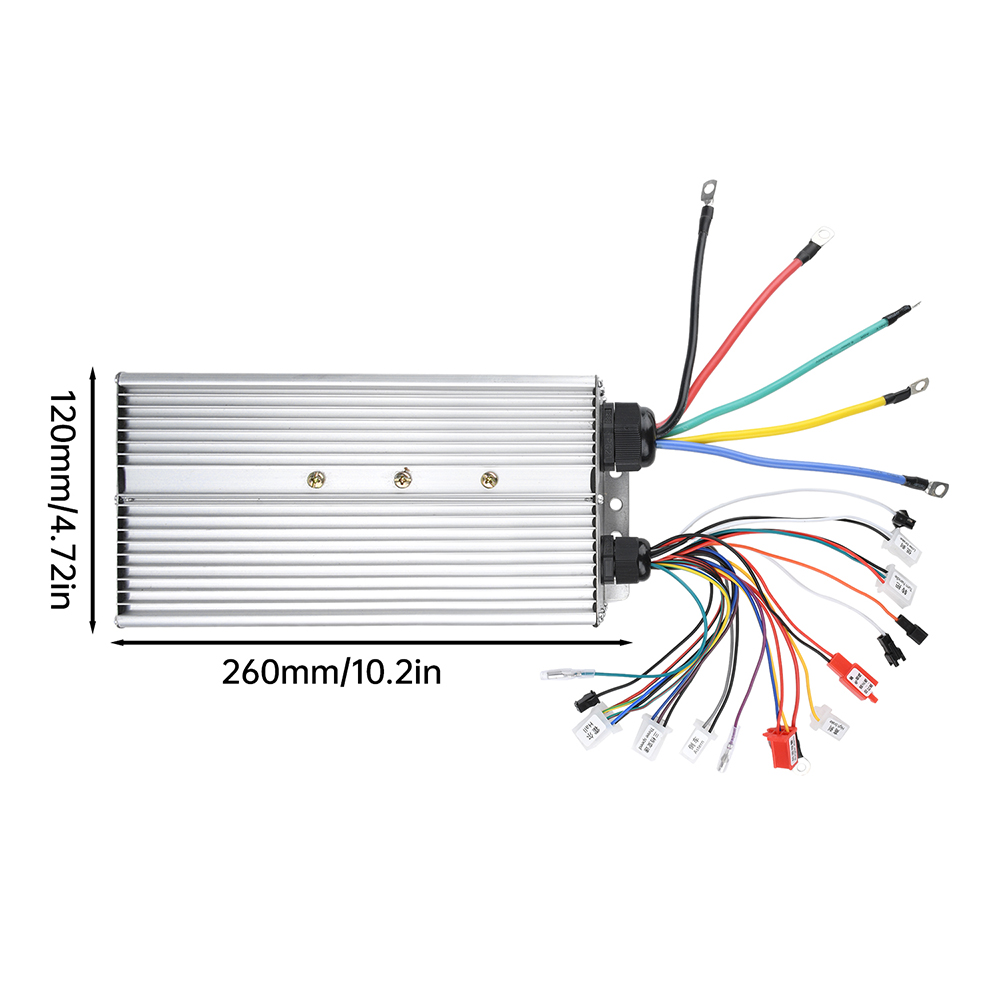 Bộ điều khiển động cơ không ch - đánh giá và giá 72V 100A Sabvoton Controller