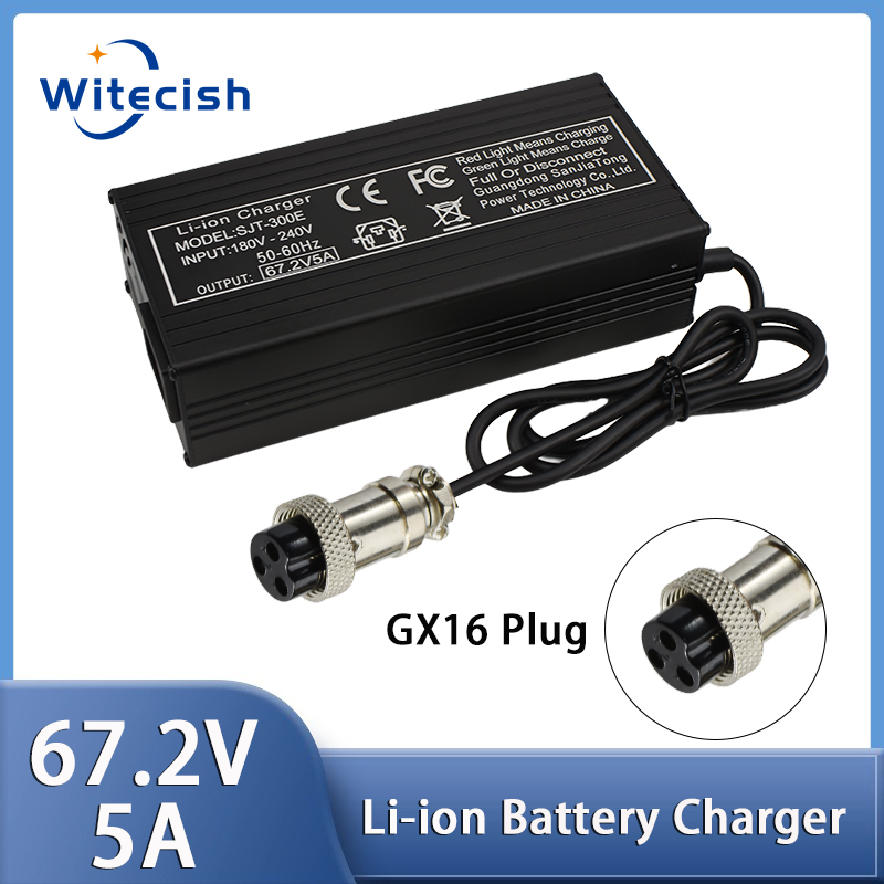 Bộ sạc nhanh 60V, điện áp 67,2 - đánh giá và giá 84V 20A Smart Charger
