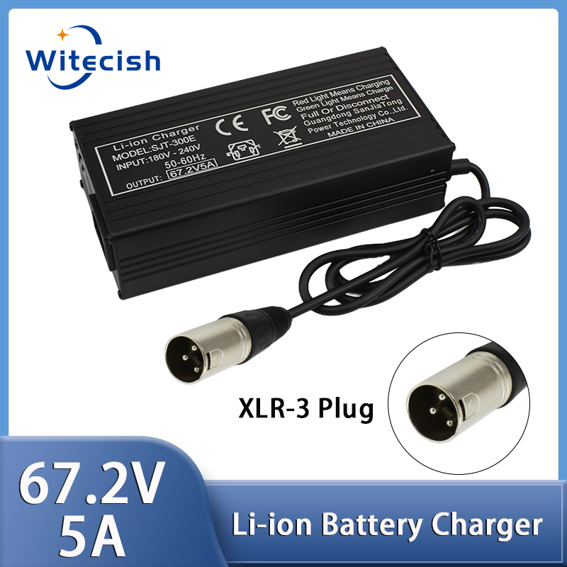 Bộ sạc nhanh 60V, điện áp 67,2 - đánh giá và giá 84V 20A Smart Charger