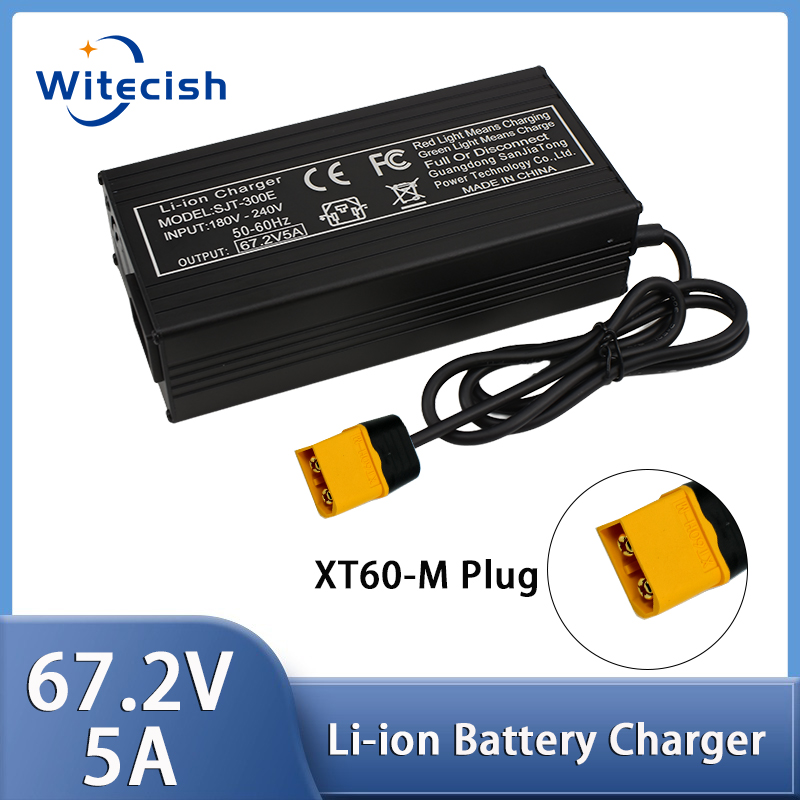 Bộ sạc nhanh 60V, điện áp 67,2 - đánh giá và giá 84V 20A Smart Charger